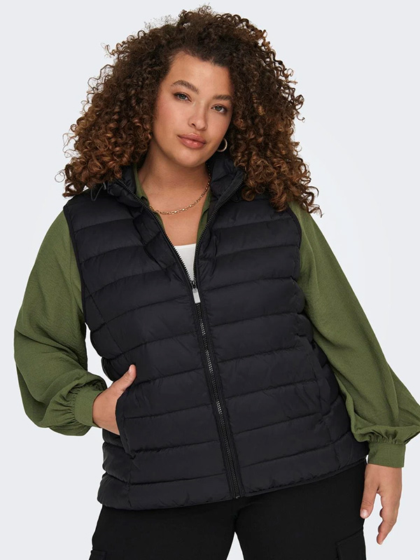 TAHOE HOOD - Vest fra Only Carmakoma