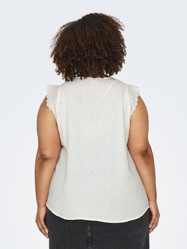 CARTHYRA - Bluse fra Only Carmakoma