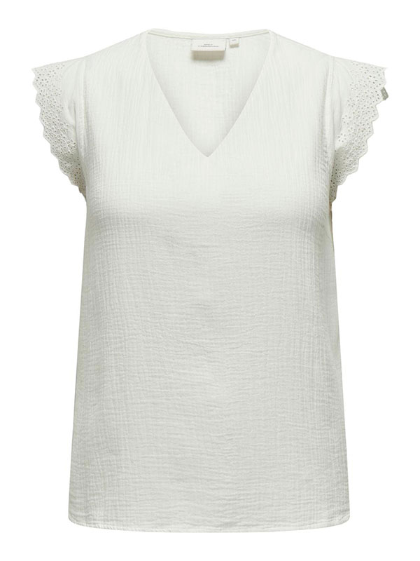 CARTHYRA - Bluse fra Only Carmakoma