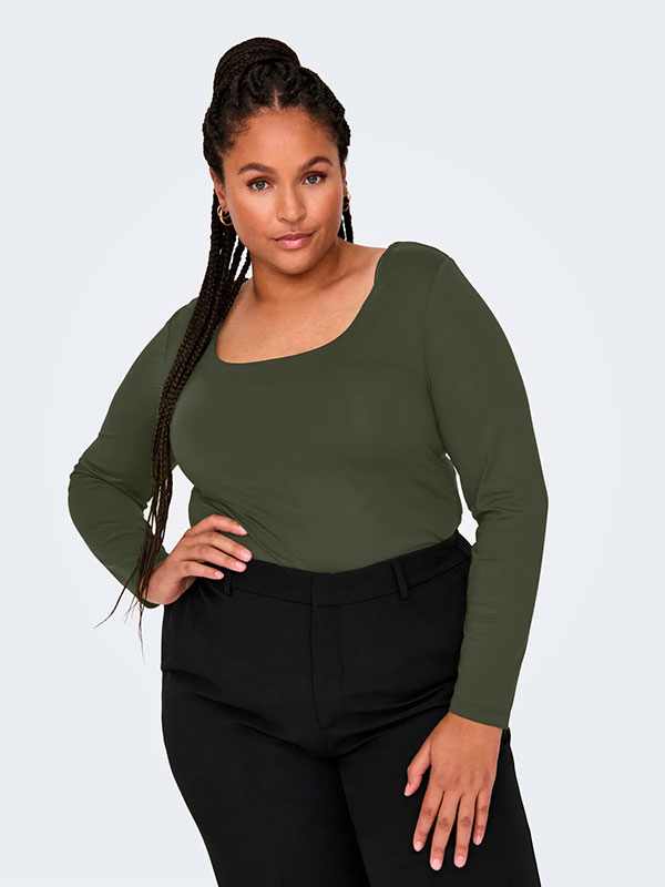 CAREA - Bluse fra Only Carmakoma