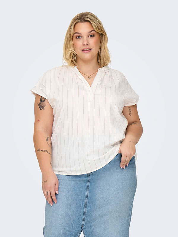 CARLUCILA - Bluse fra Only Carmakoma
