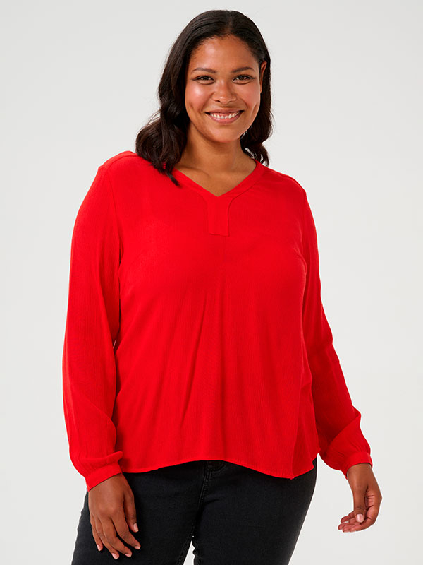 AMI  - Bluse fra Kaffe Curve