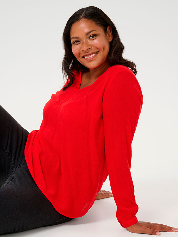 AMI  - Bluse fra Kaffe Curve
