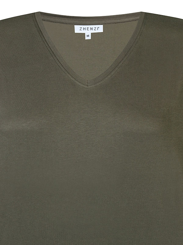 200178-Alberta014-T-ShirtS/S-Armyway fra Zhenzi