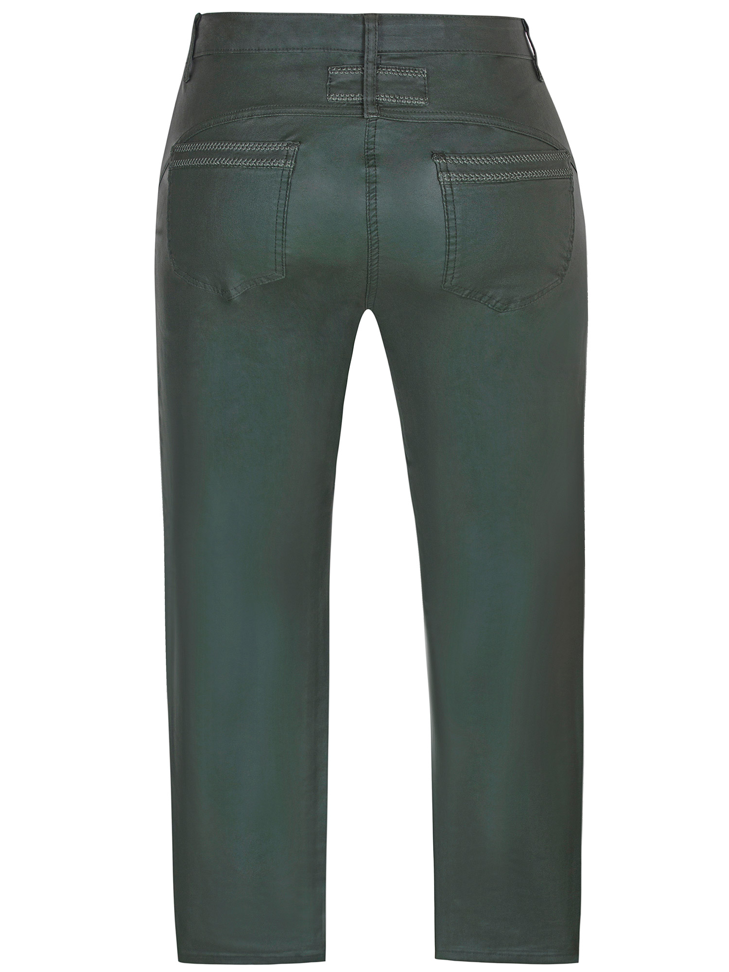 Salsa - Lækre grønne strækbar bukser i læder look fra Zhenzi
