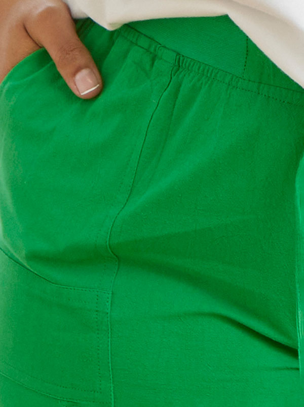 AMIN - Grønne shorte i 100% bomuld fra Zhenzi