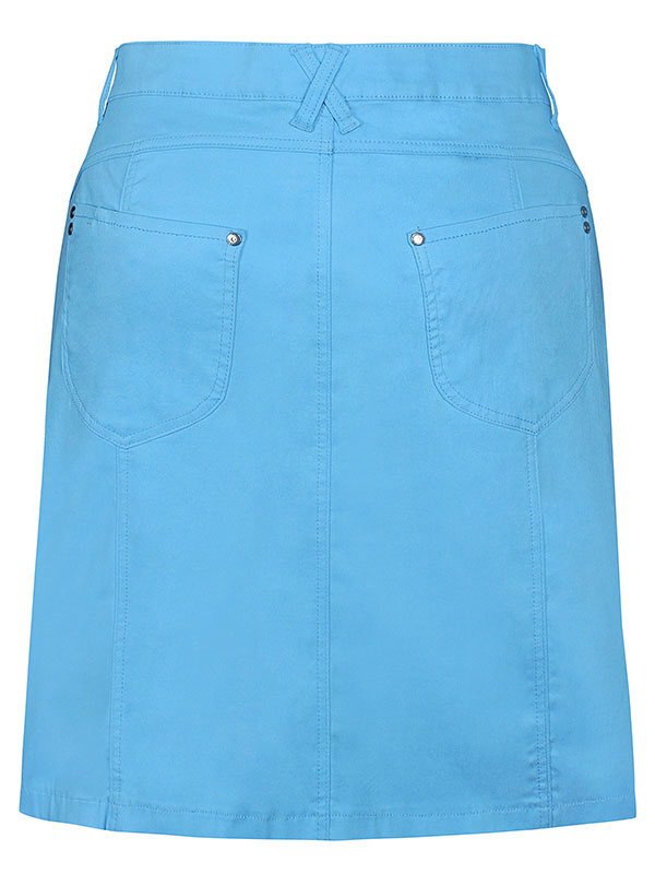 BOYER - Blå nederdel med indvendige skånebukser fra Zhenzi