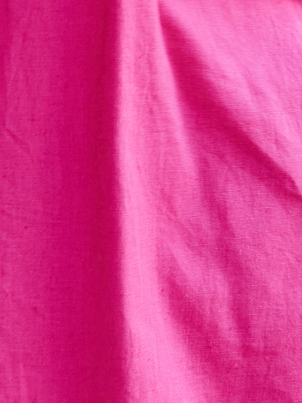 SAVANNA - Pink bluse i bomuld og hør fra Zhenzi