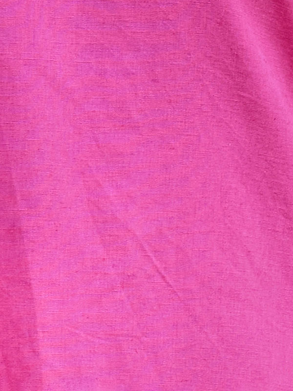 SAVANNA - Pink kjole i bomuld og hør fra Zhenzi
