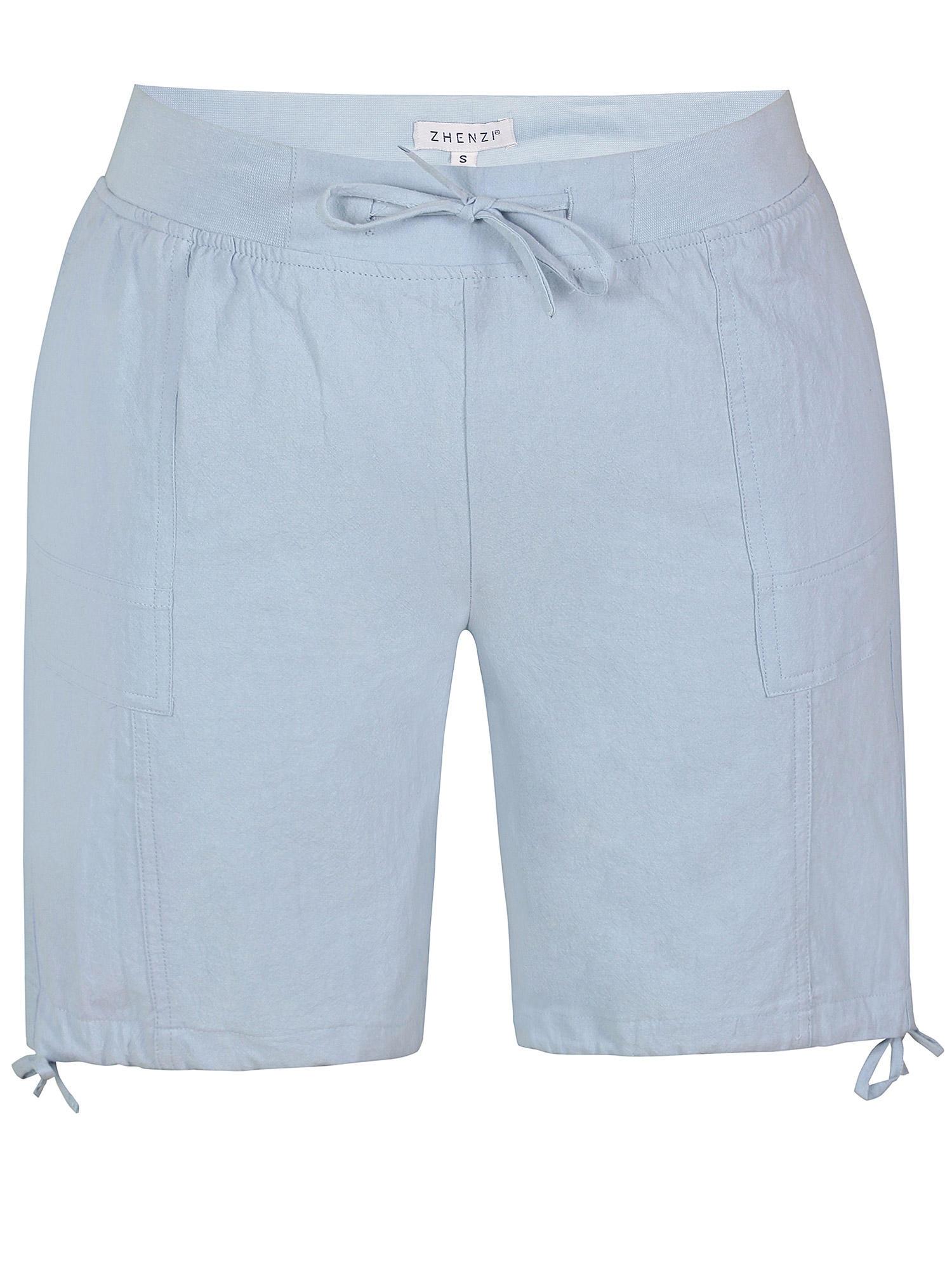 Amin - Lækre lyseblå bomulds shorts fra Zhenzi