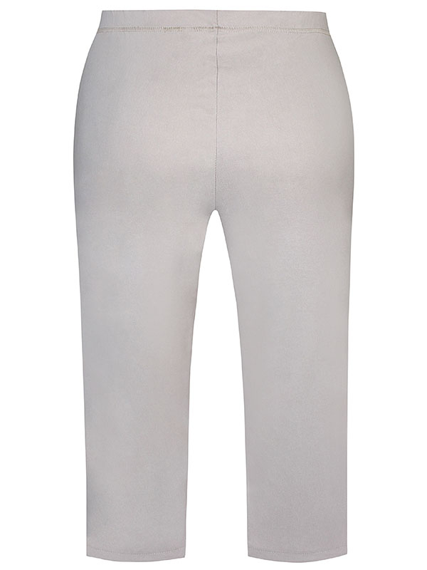 TWIST - Sand farvede 3/4 leggings i viskose stretch fra Zhenzi