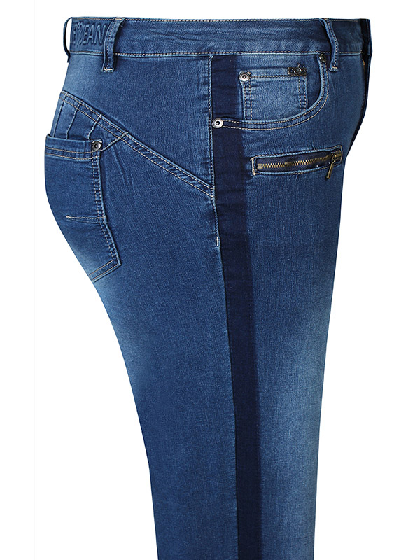 CURVE - Blå jeans med shape effekt fra Zhenzi