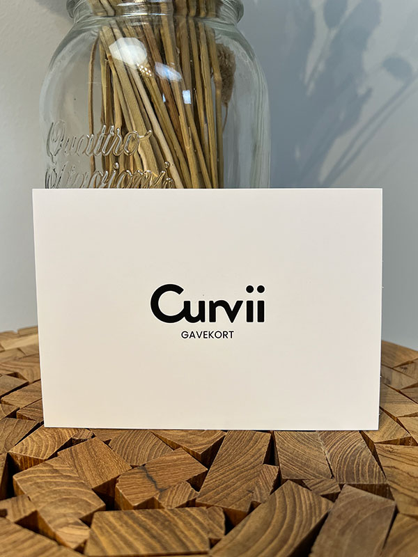 Gavekort fra Curvii