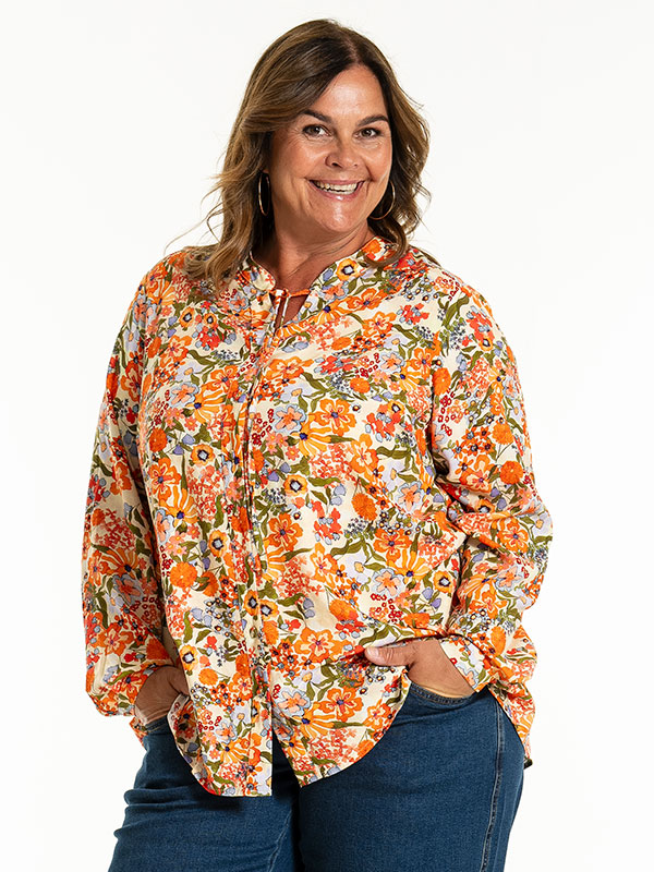 JANETT - Bluse fra Gozzip