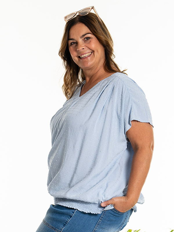 KASSANDRA - Bluse fra Gozzip