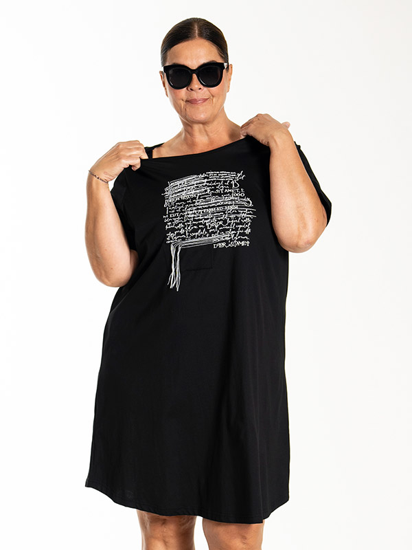 LILLY - Tunika fra Gozzip Black
