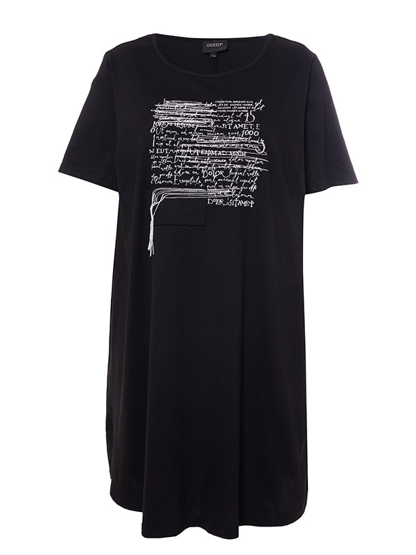 LILLY - Tunika fra Gozzip Black