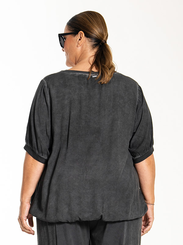 LENA - Bluse fra Gozzip Black