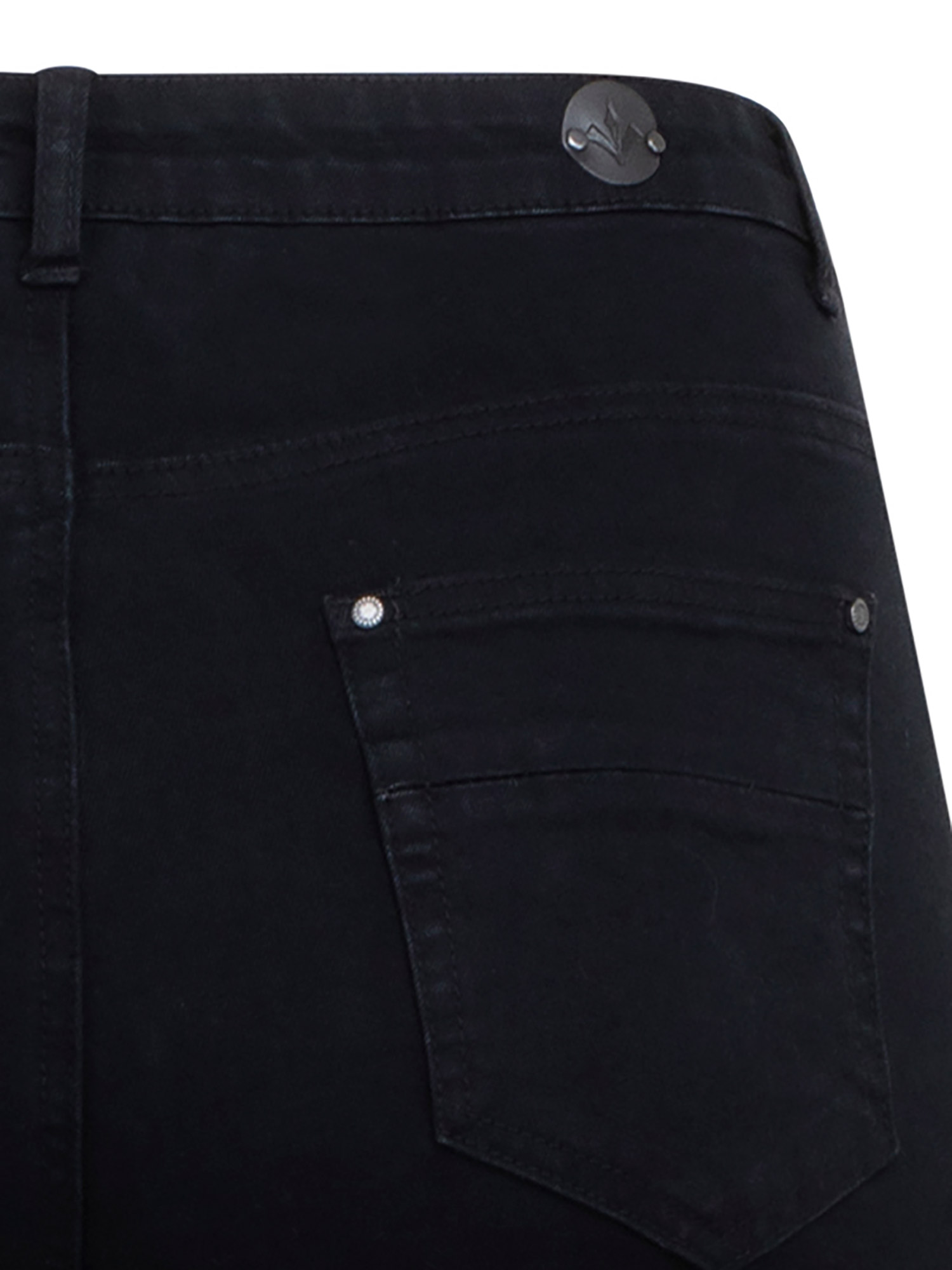 MILAN - Sorte strækbar jeans fra Adia