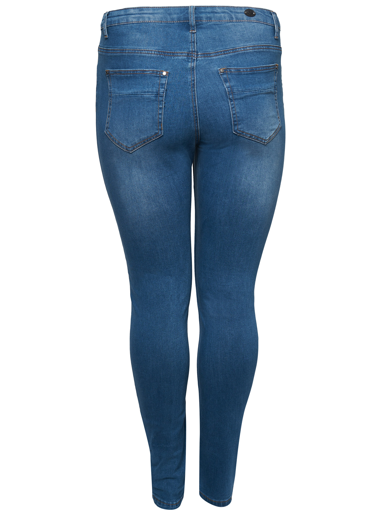 MILAN - Lyseblå strækbar jeans fra Adia
