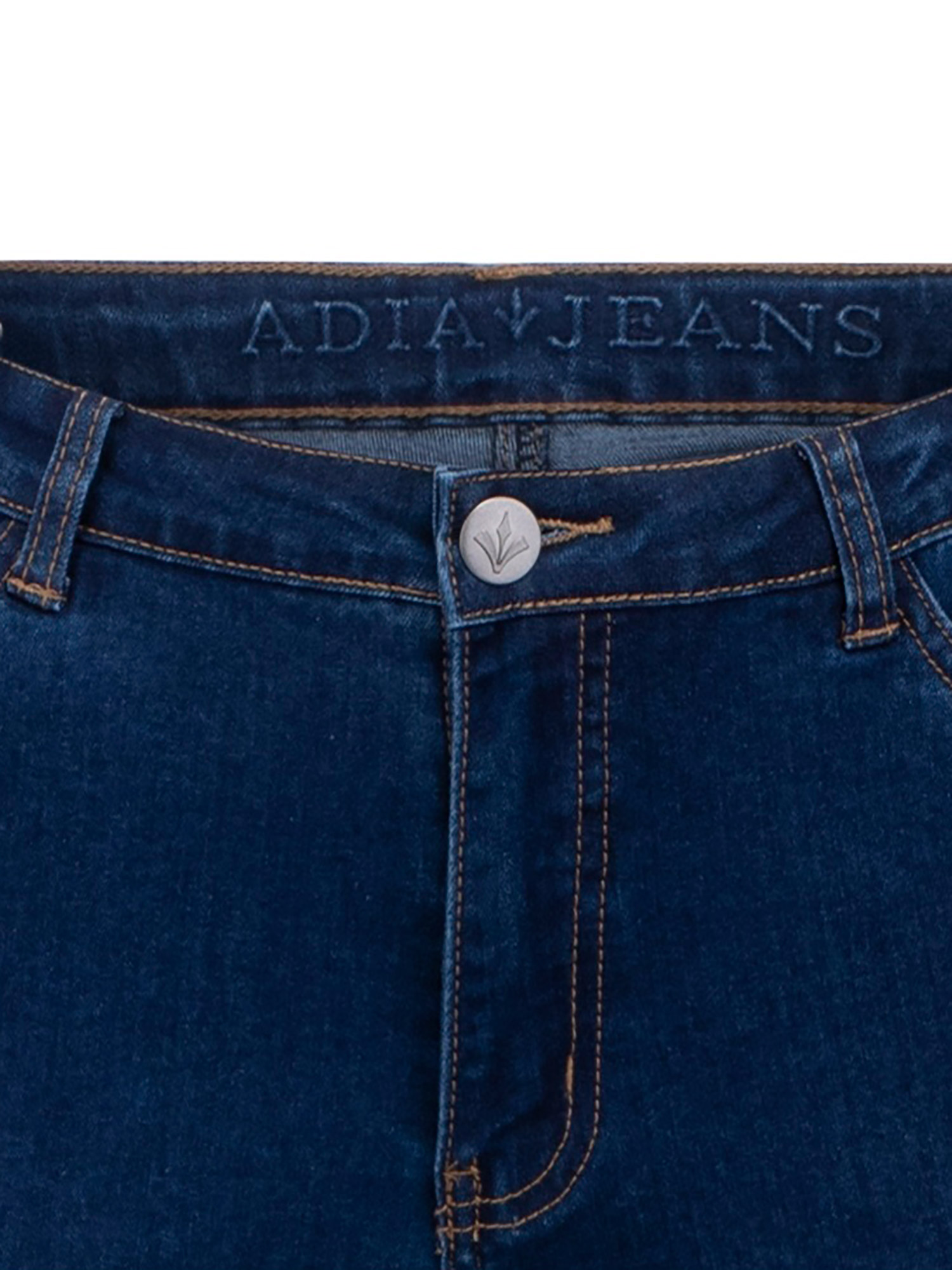 MILAN - Mørkeblå strækbar jeans fra Adia