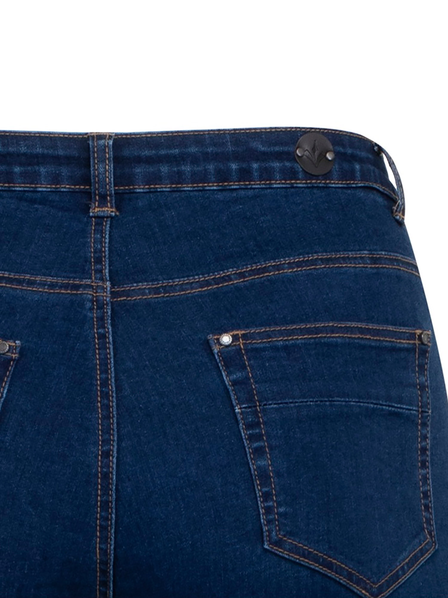 MILAN - Mørkeblå strækbar jeans fra Adia