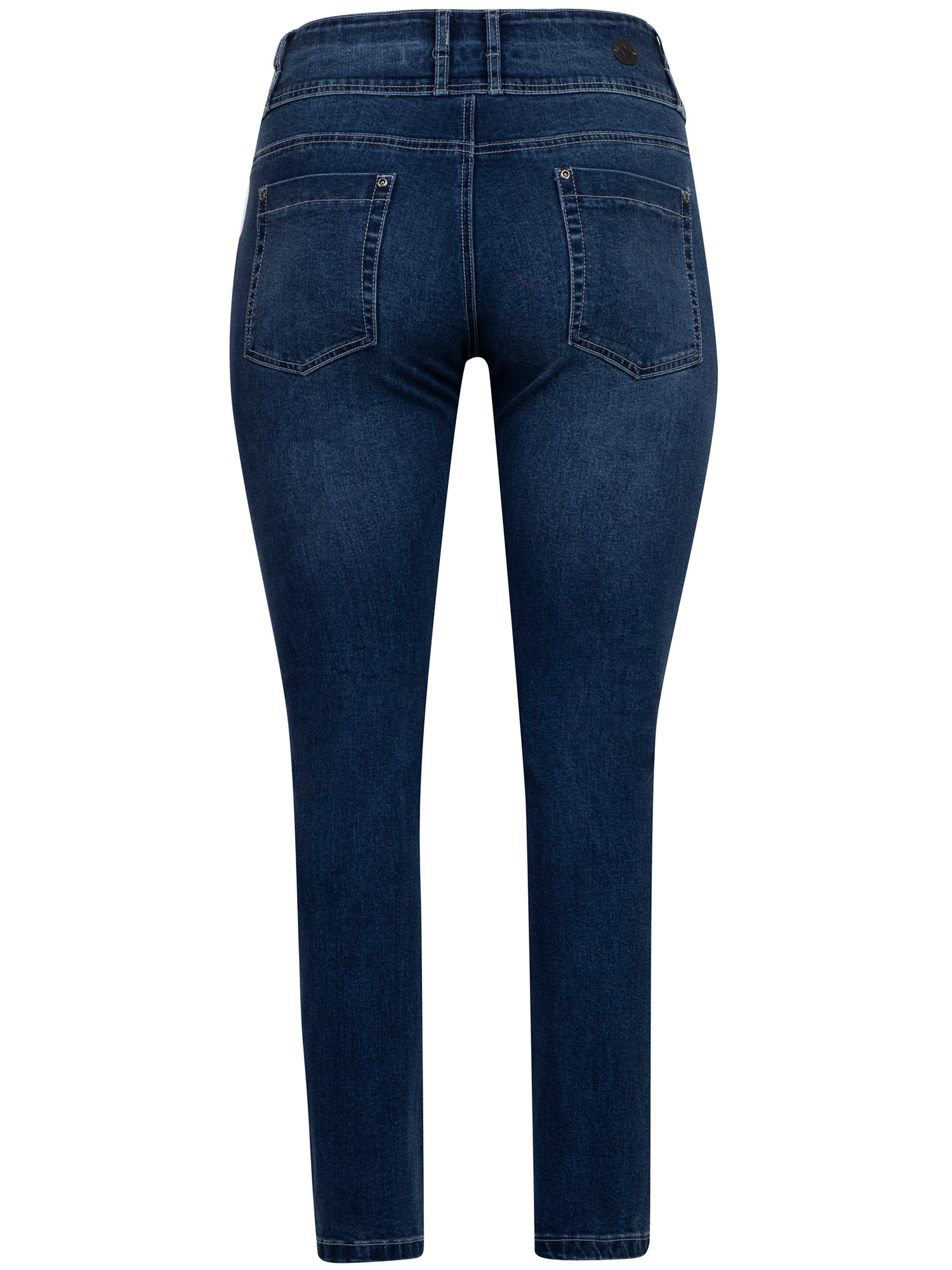 ROME - Blå skrækbar jeans med bred linning fra Adia