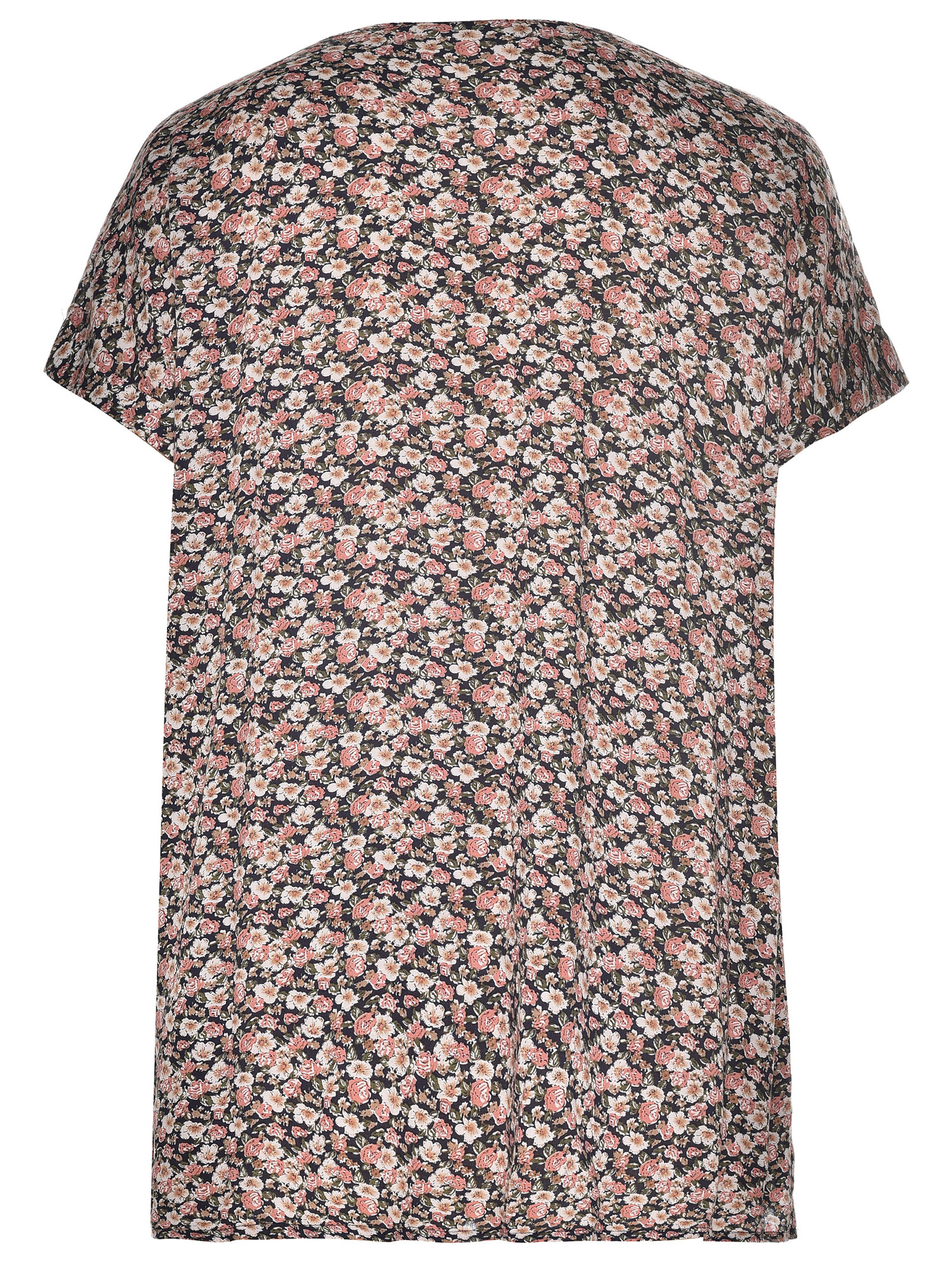 Viskose bluse med fin blomster print fra Studio