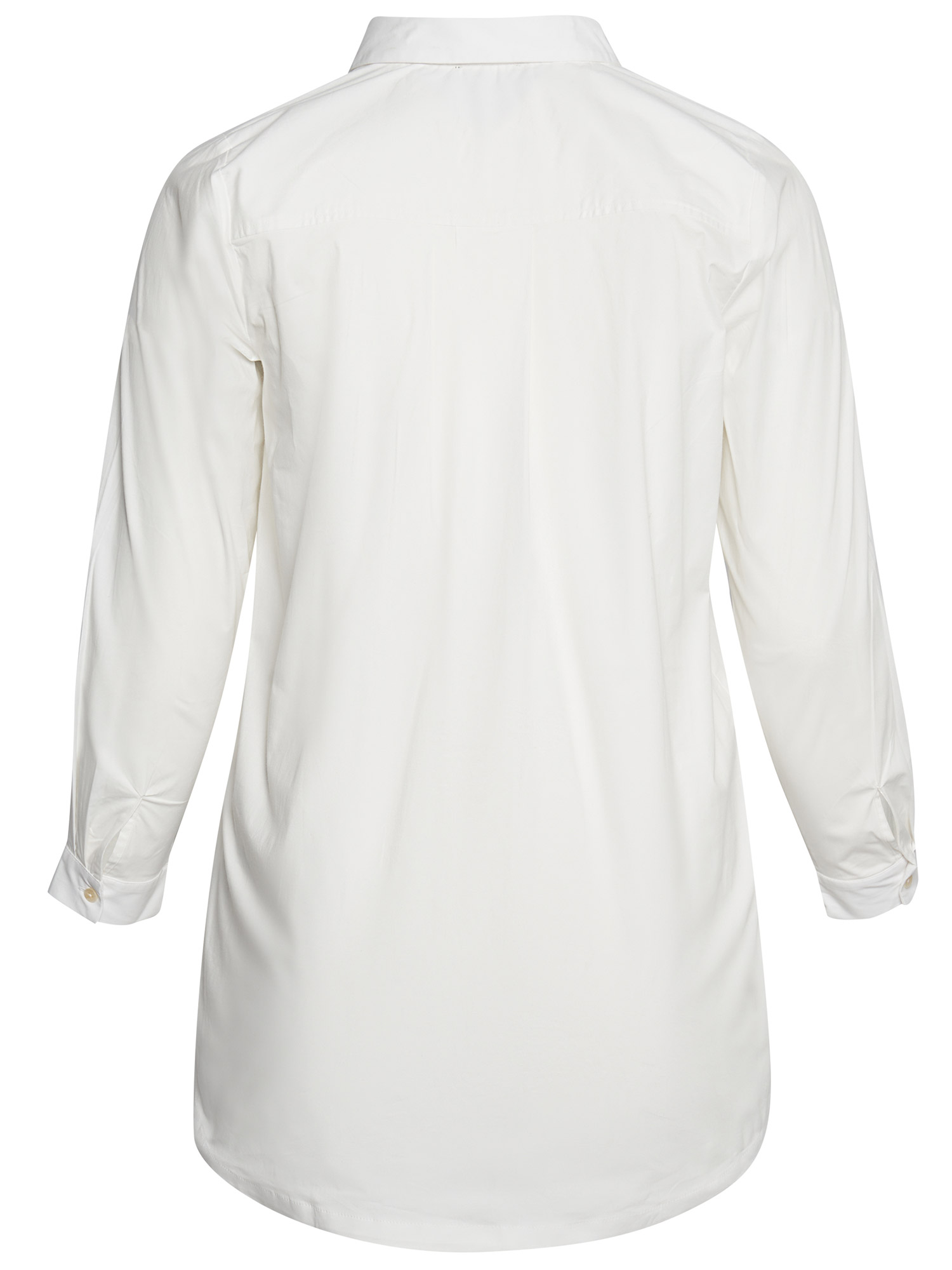 Virginia - Hvid skrækbar bomulds skjorte fra Aprico