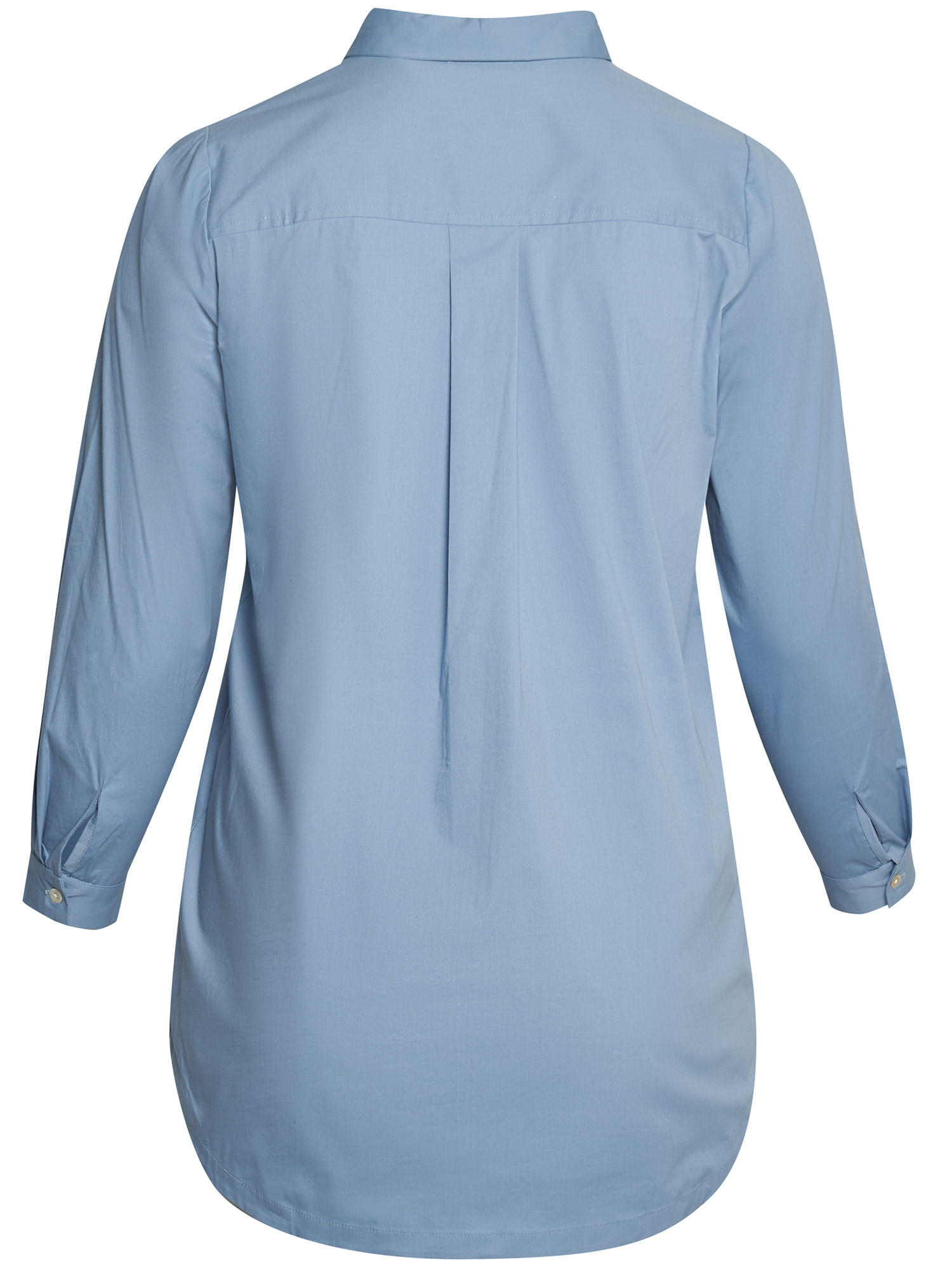 Virginia - Lyseblå bomulds skjorte fra Aprico