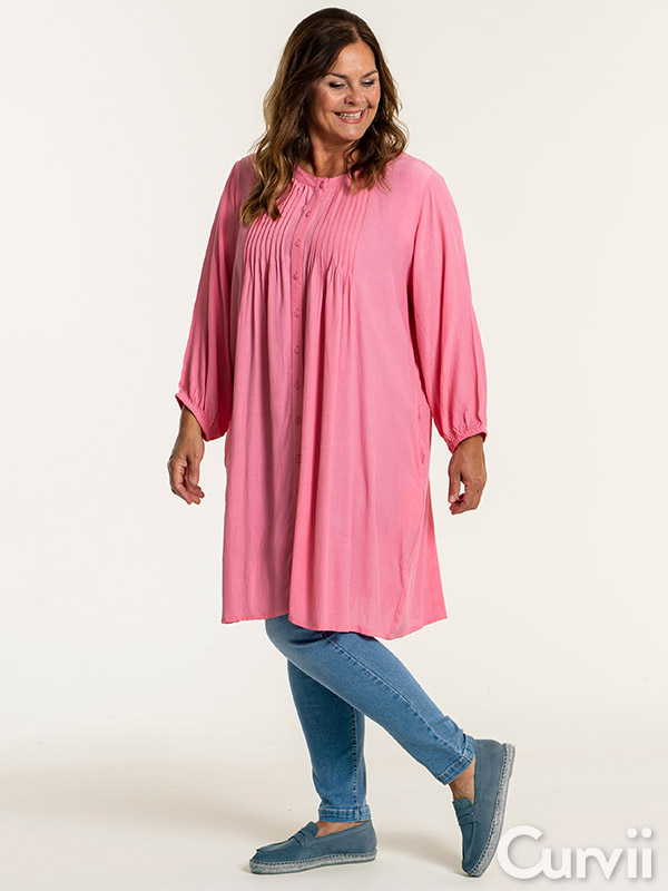 MAYA - Lyseblå denim leggings fra Gozzip
