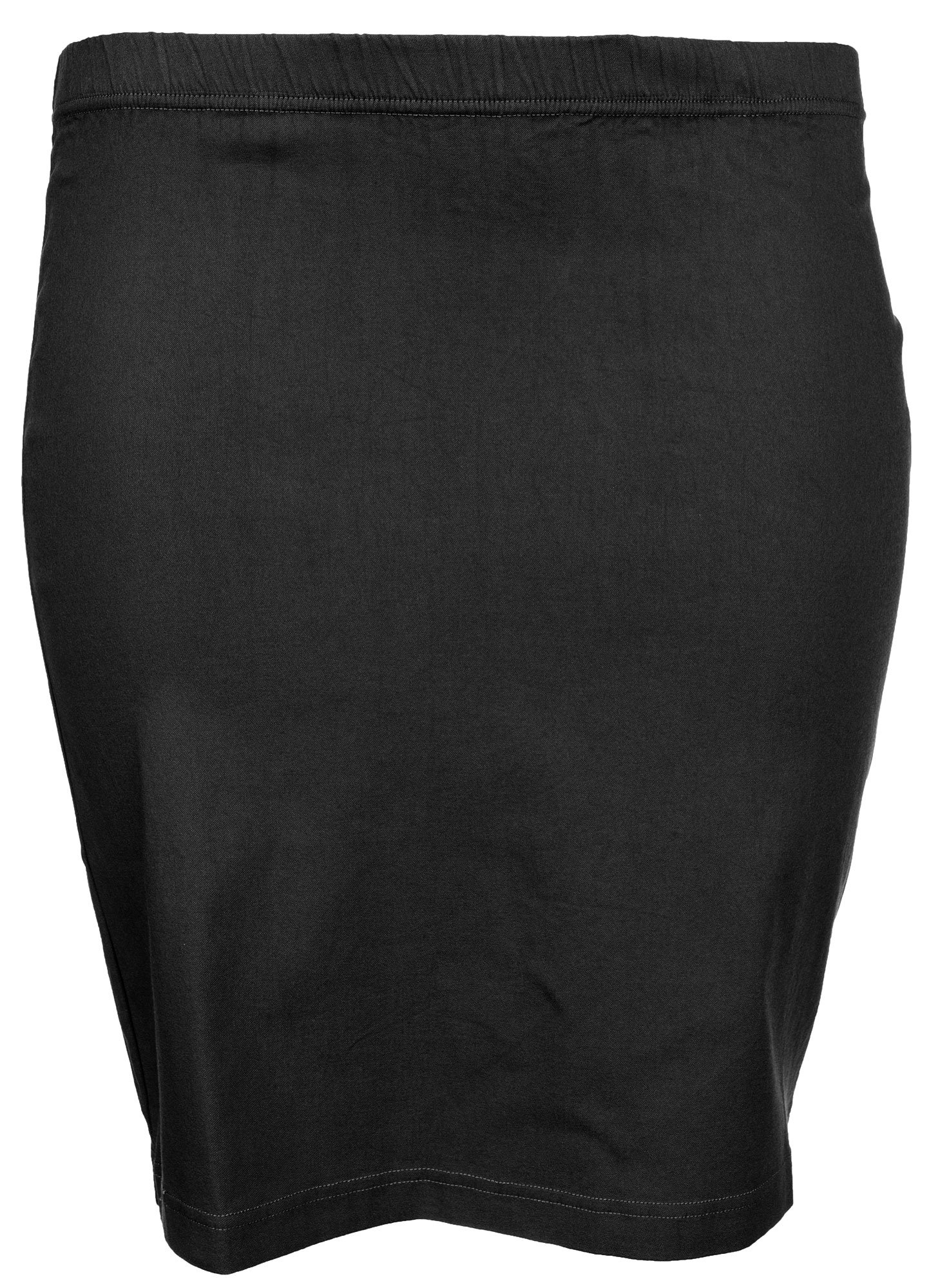 CLARE - Sort nederdel med elastik i taljen fra Gozzip