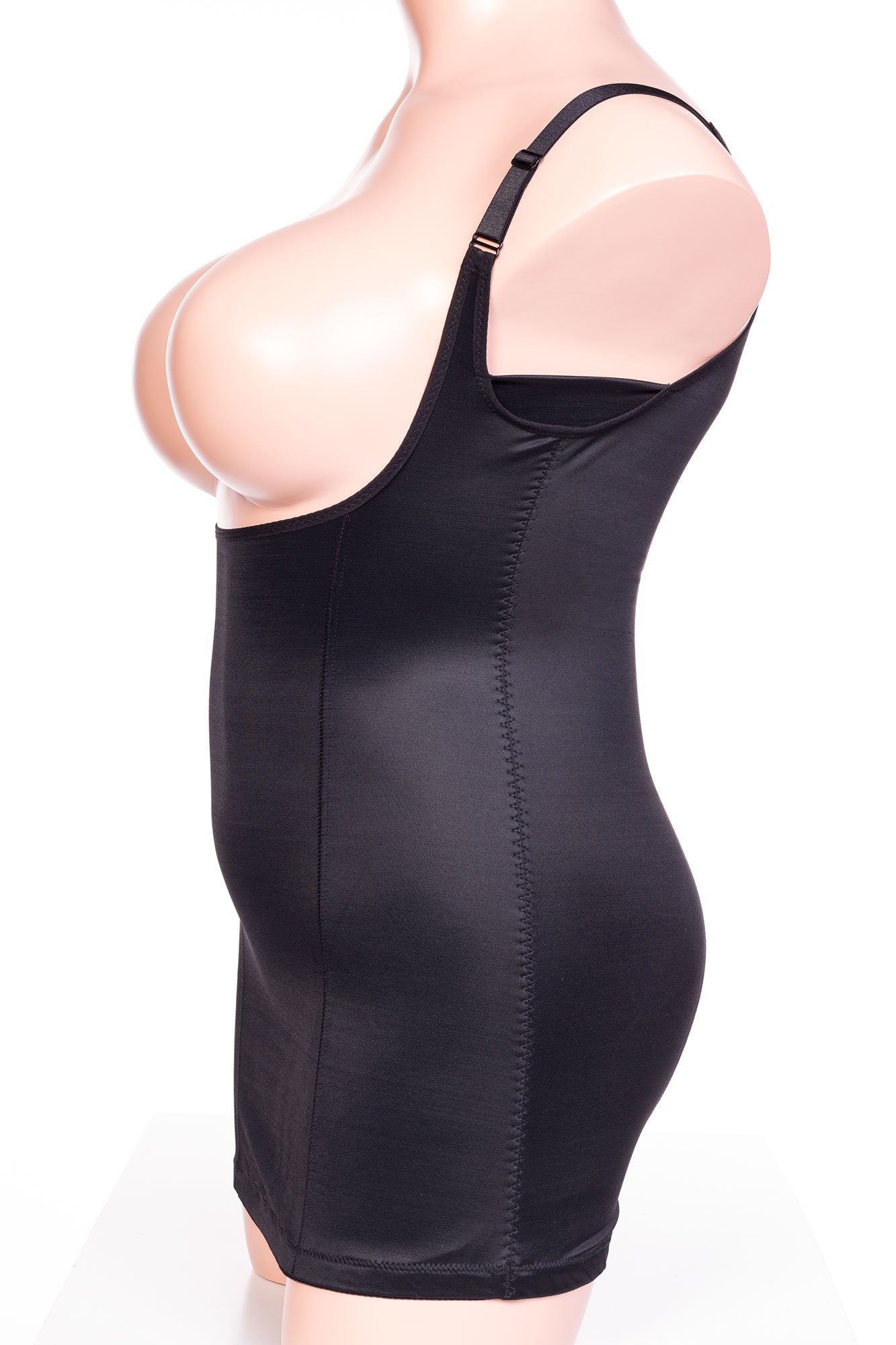 Sort body top shapewear kort model fra Plaisir