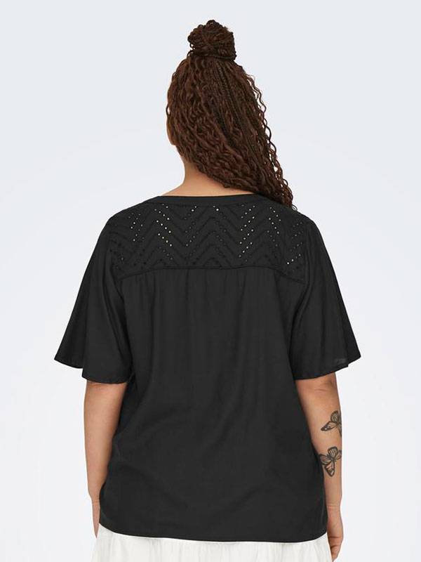 CARSIDNEY - Bluse fra Only Carmakoma