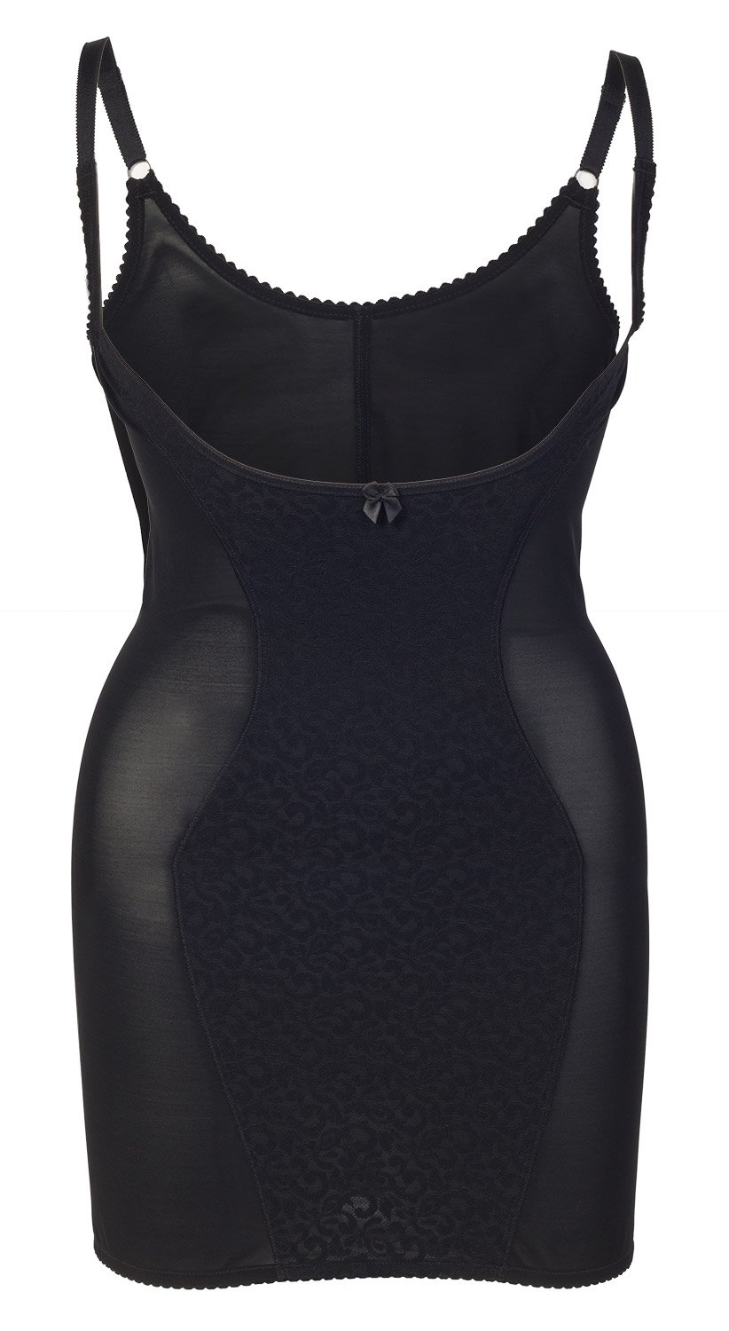 SALLY - Sort body Controle torsette shapeware kjole fra Plaisir