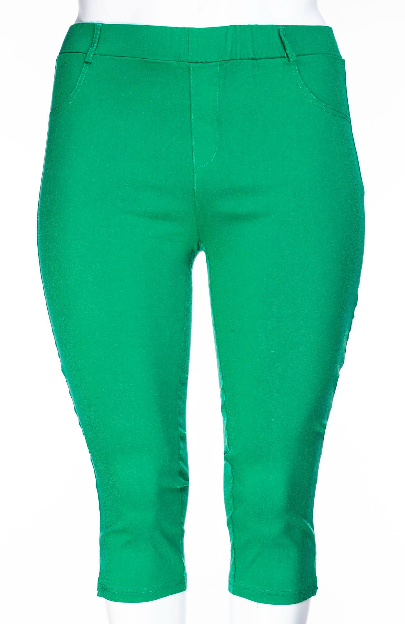 COPENHAGEN - Grønne bengalin 3/4 leggings fra Sandgaard (fra Studio)
