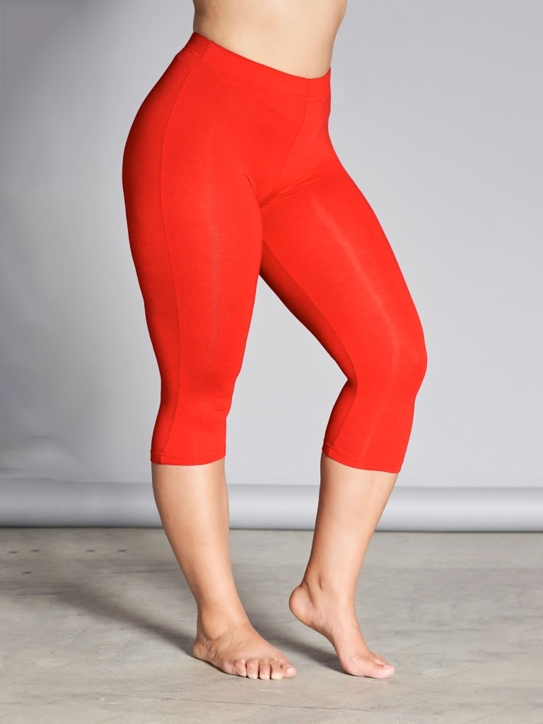ebbe tidevand Permanent betale sig Sandgaard AMSTERDAM - Røde 3/4 viskose leggings
