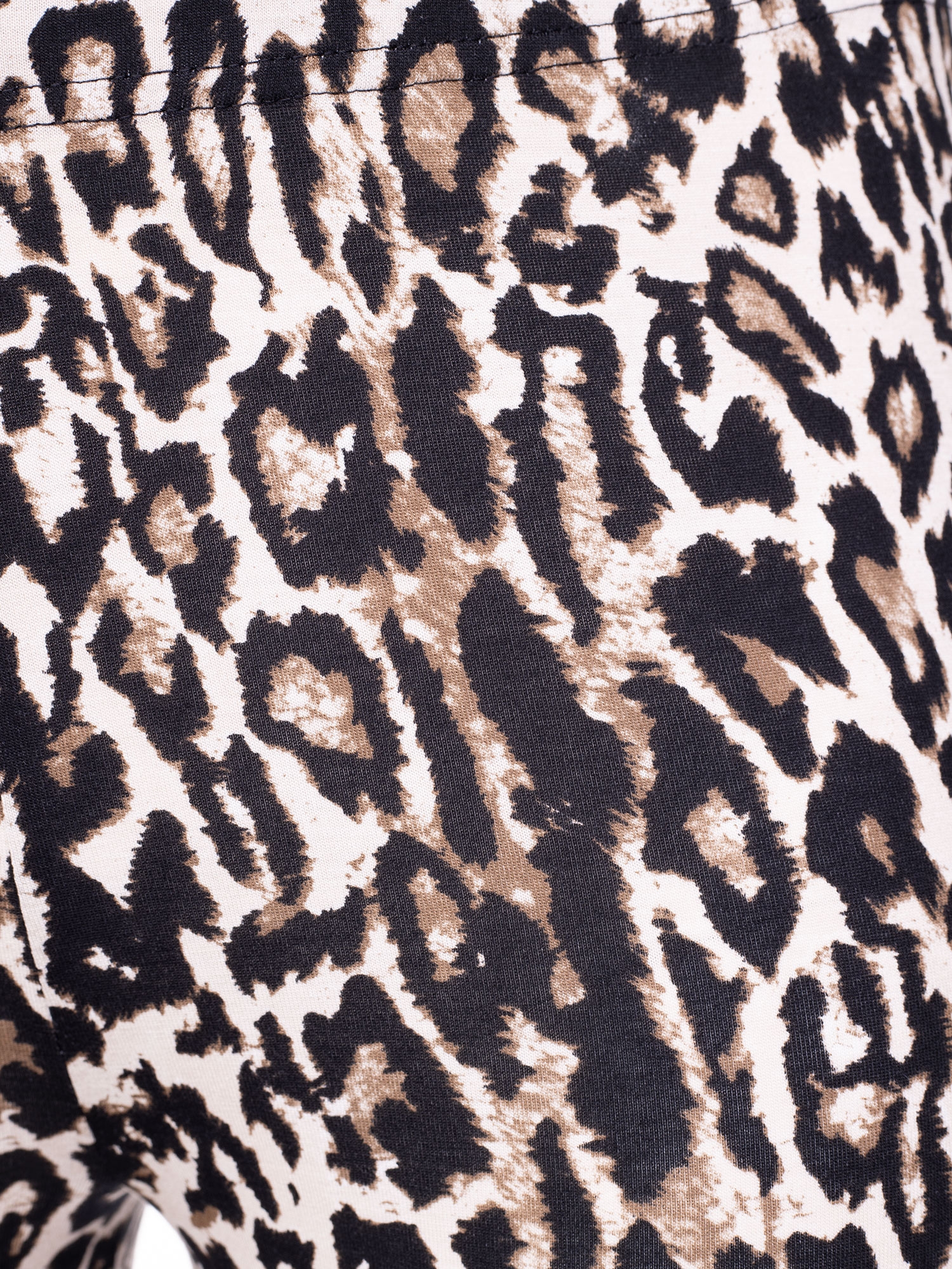 AMSTERDAM - Leggings med leopardprint i brune nuancer fra Sandgaard