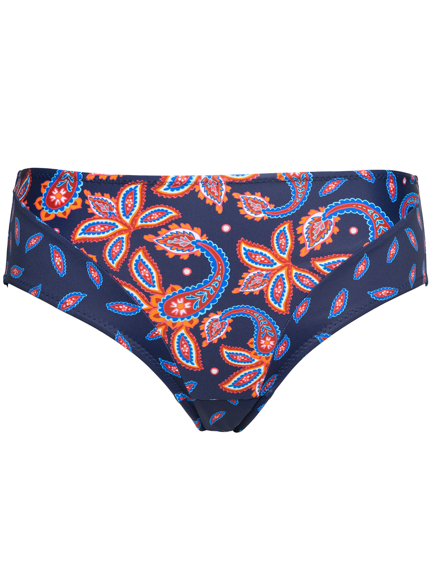 Blå tai bikini trusse med print fra Plaisir