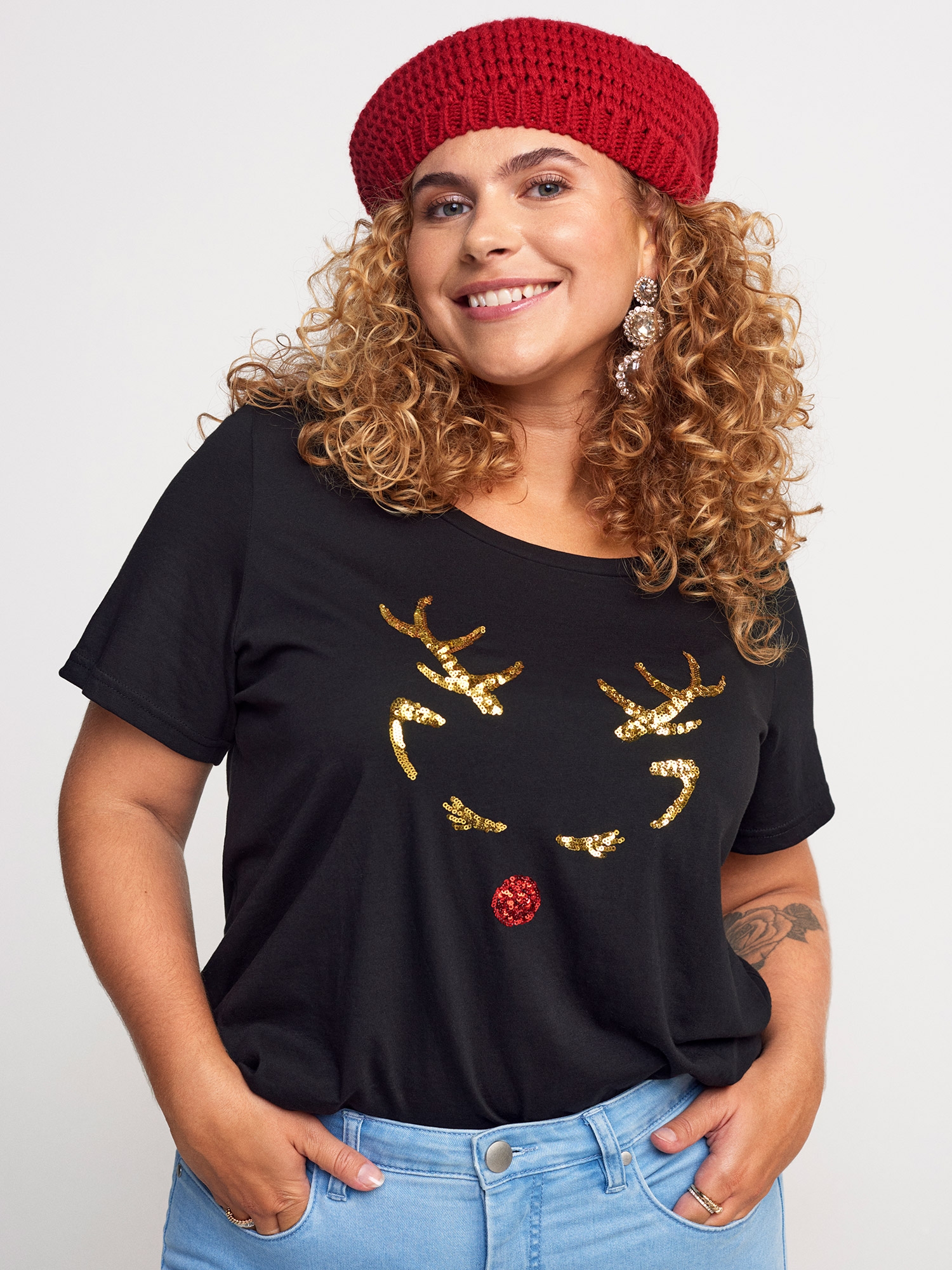T-shirt fra Zizzi