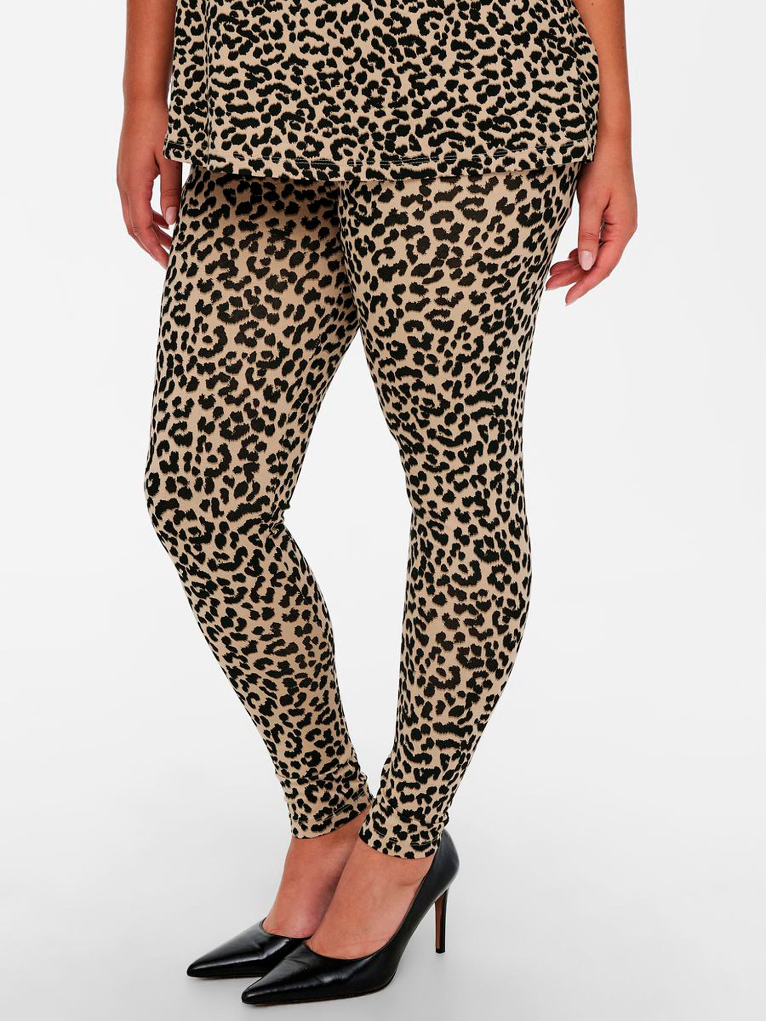 Only Carmakoma Leopard leggings i 