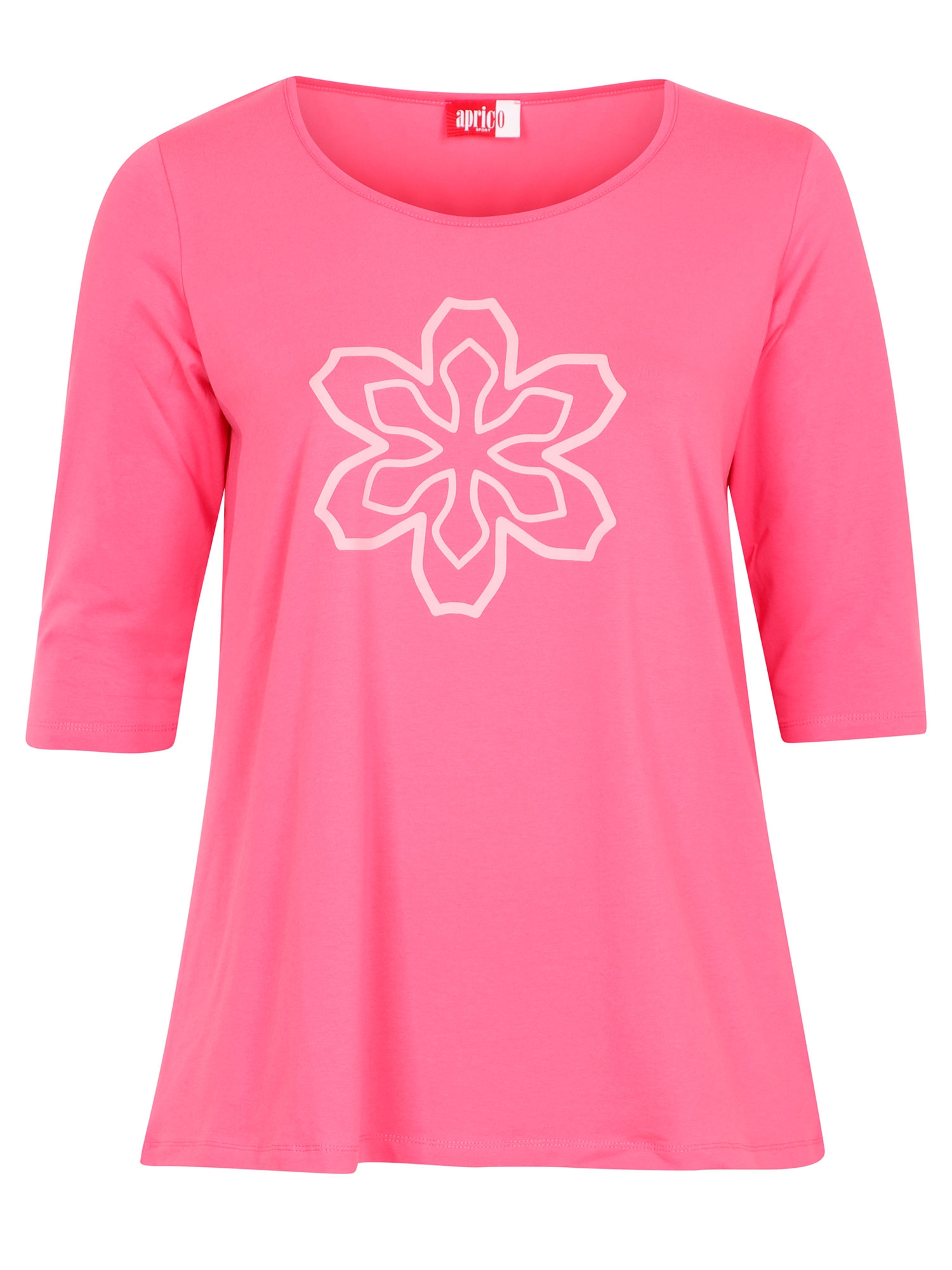 #2 - Pink træningsbluse med 3/4-ærmer