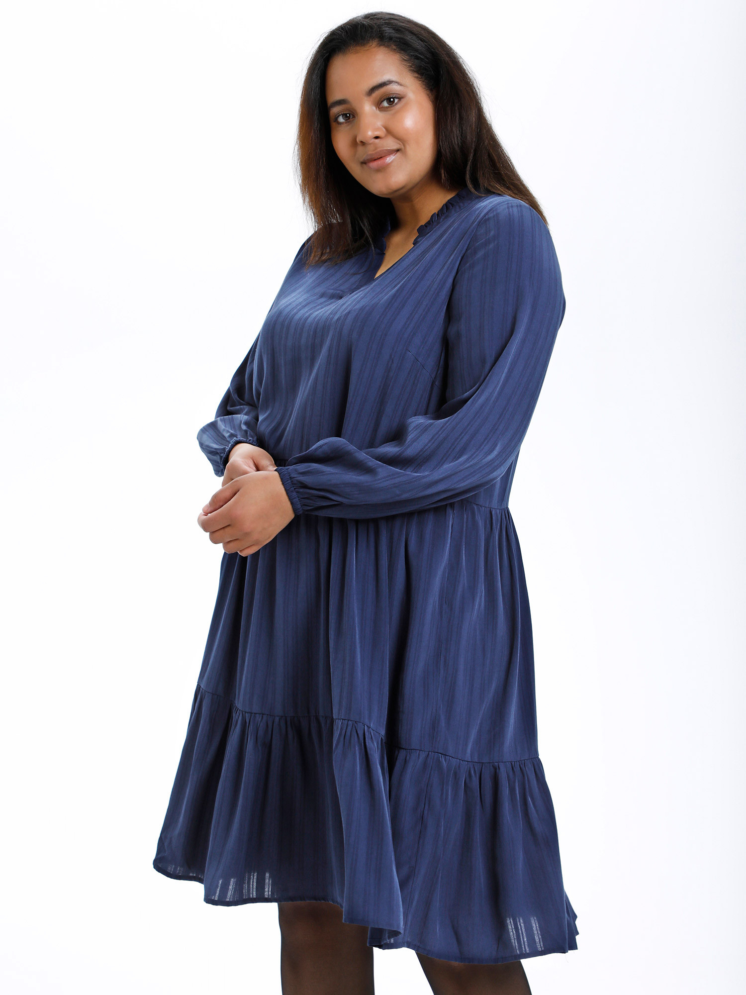 KCleora - Skjortklänning Med Print