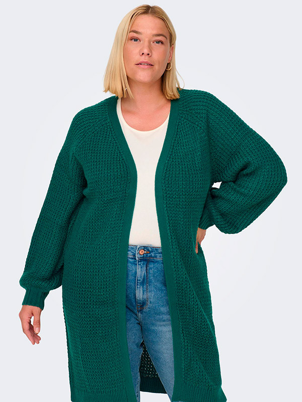 EMILIA - Grønn strikket genser