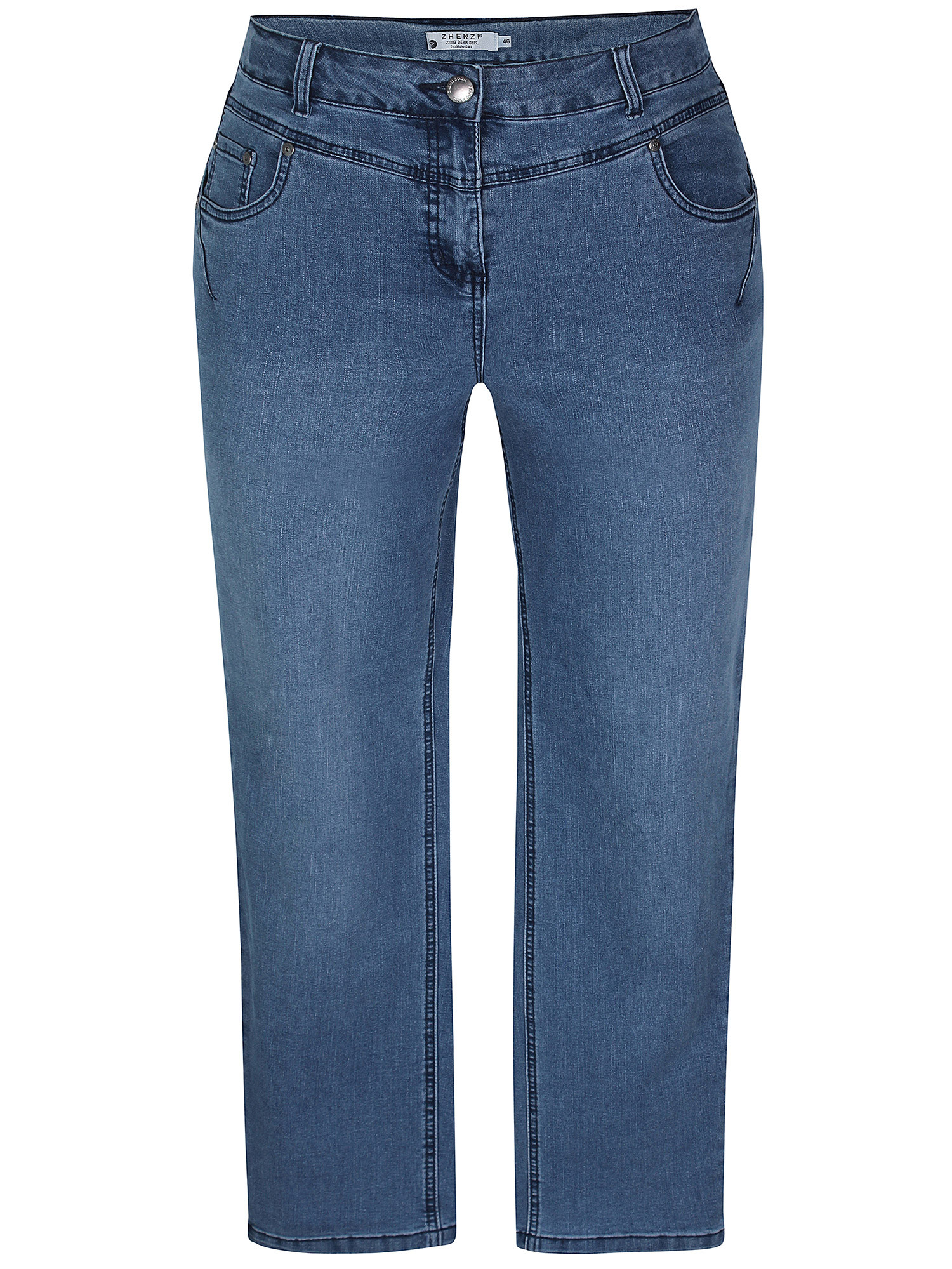 STOMP - Mørkeblå stretch jeans