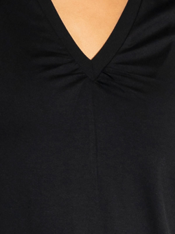 Studio LYKKE - Sort T-shirt med V-hals