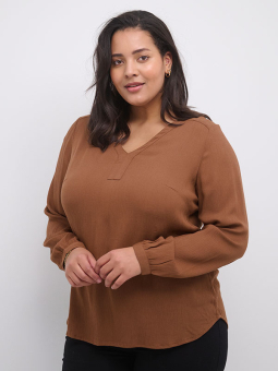 AMI - Plus Size Bluse fra Kaffe Curve