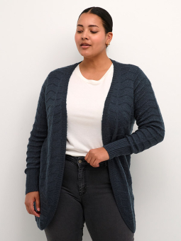 Plus Size Cardigan fra Kaffe Curve