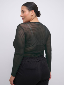KCFLOCKU - Plus Size Bluse fra Kaffe Curve
