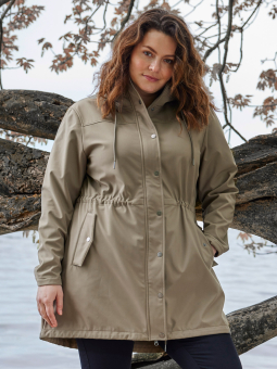 NELLE - Sort regn anorak